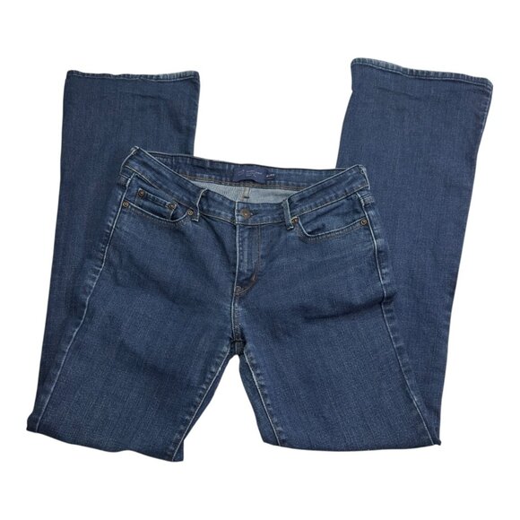 Levi’s Classic Bootcut Jeans Women’s Size 8L Blue Medium Wash Stretch Denim - Picture 1 of 15
